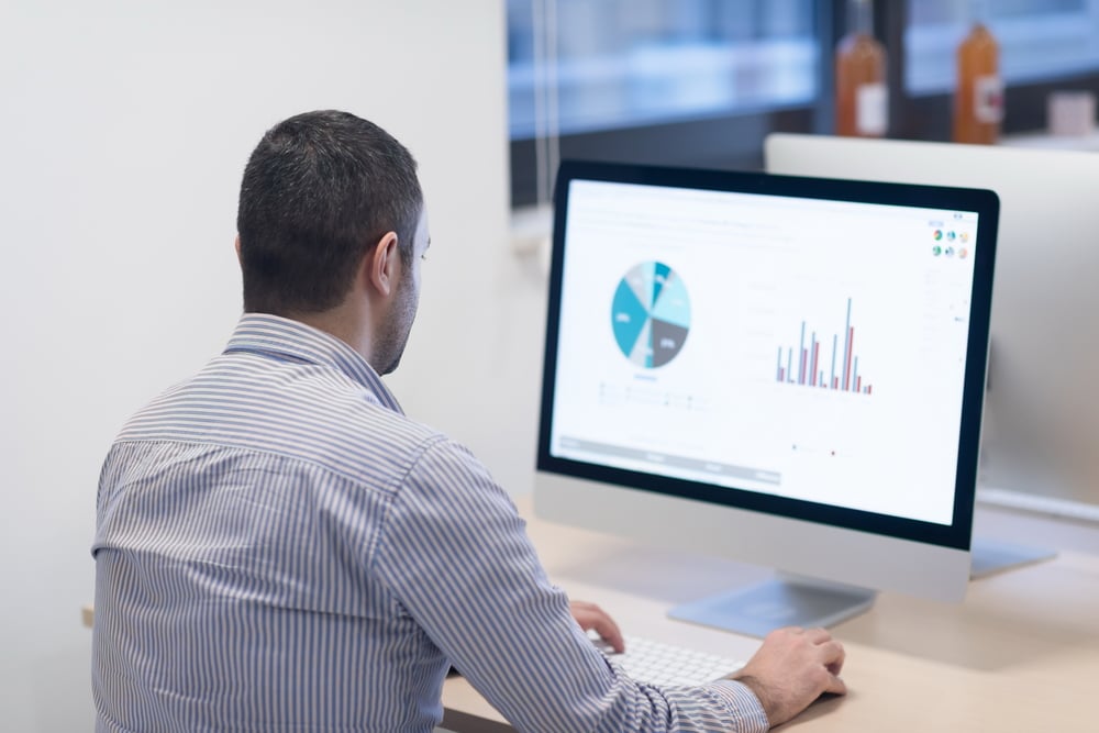 startup business, software developer working on desktop computer at modern office-1