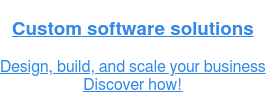 Efficient software development  Build faster, deliver more  Start now!