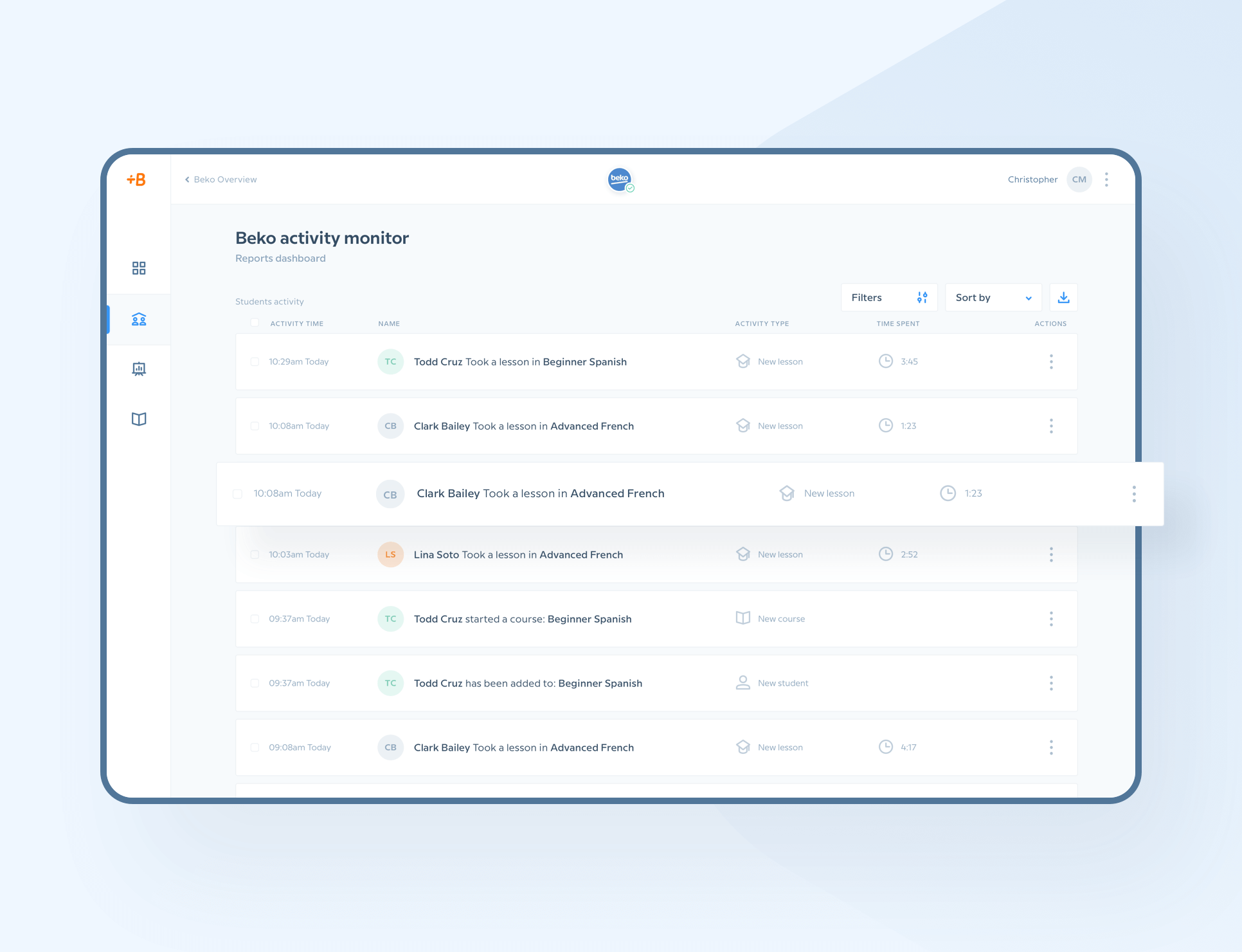 Babbel app ux design