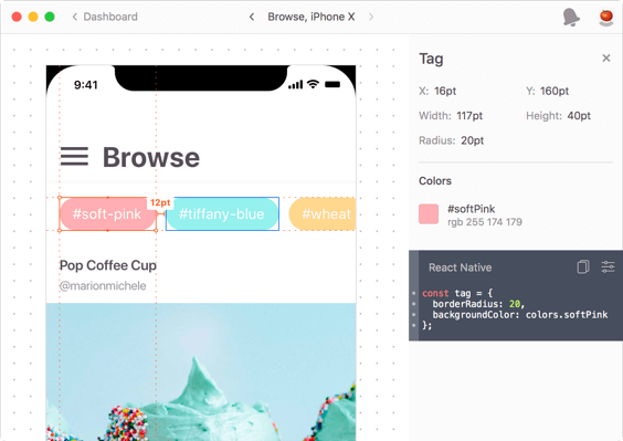 Zeplin collaboration tool